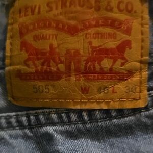 Levi's Men's Classic Blue Straight Jeans